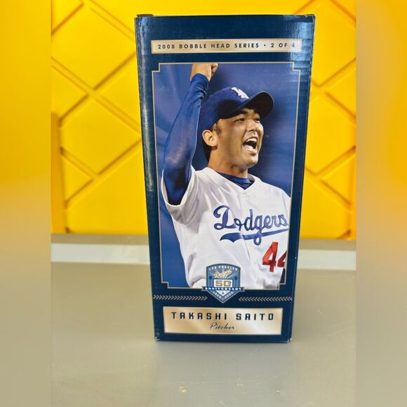 SGA Los Angeles Dodgers Takashi Saito Bobblehead - Picture 5 of 5